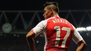 Alexis Sanchez goals for Arsenal