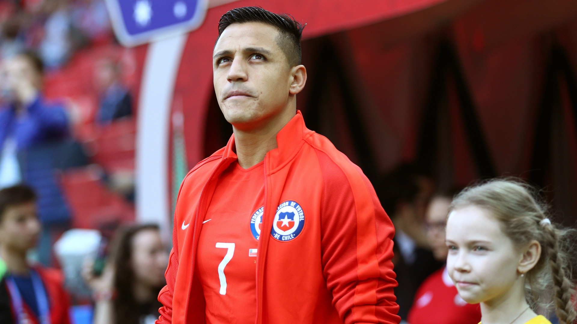 Sanchez is currently on international duty with Chile at the Confederations Cup