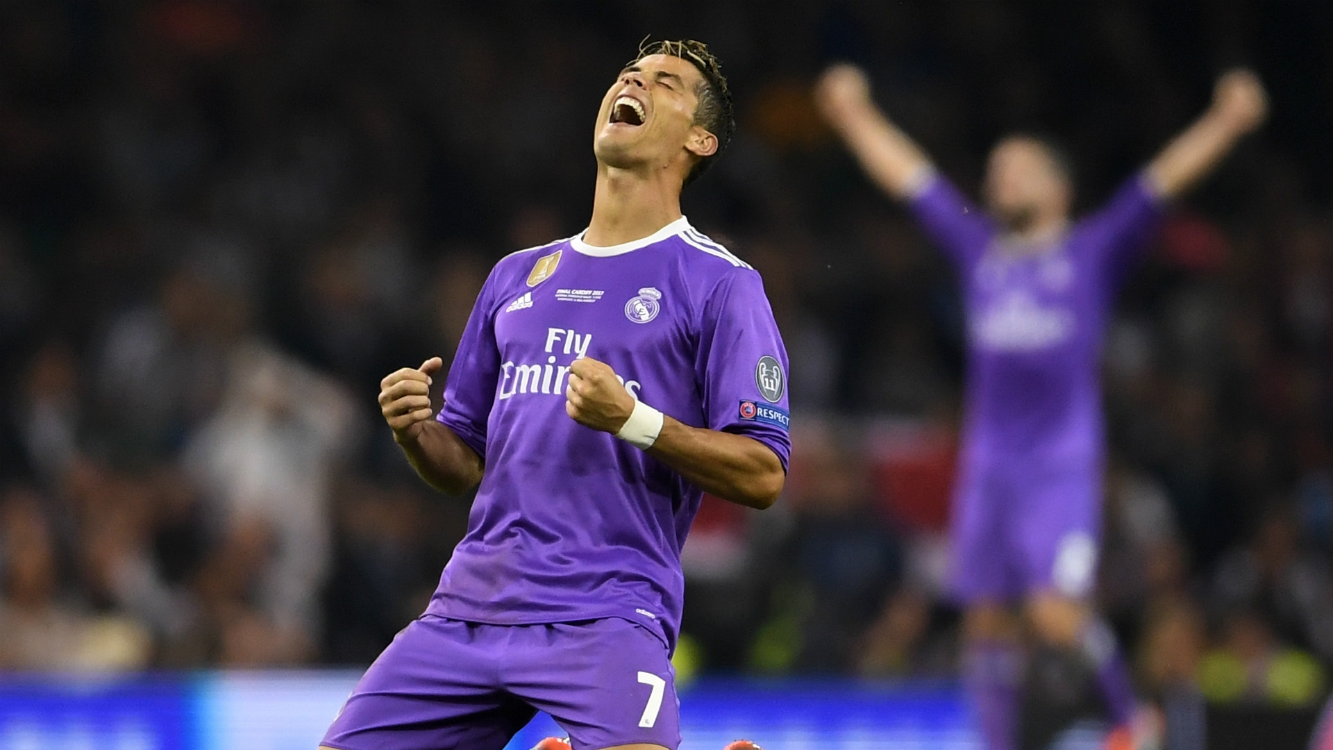 Ronaldo scored twice in Real's victory over Juventus in the Champions League final