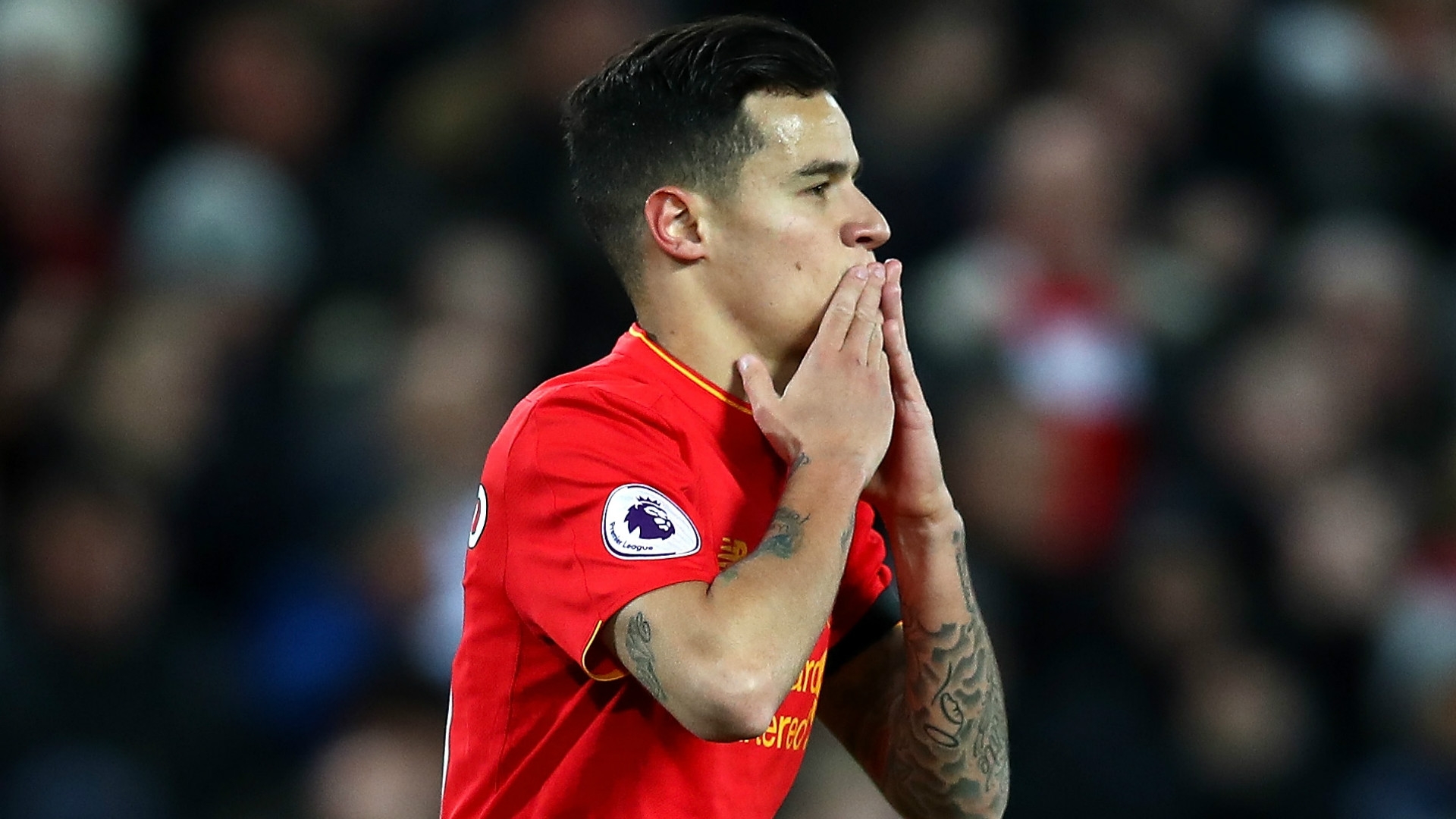 Liverpool spent 8 million pounds on Coutinho and could assure a good profit if they are to sell the player
