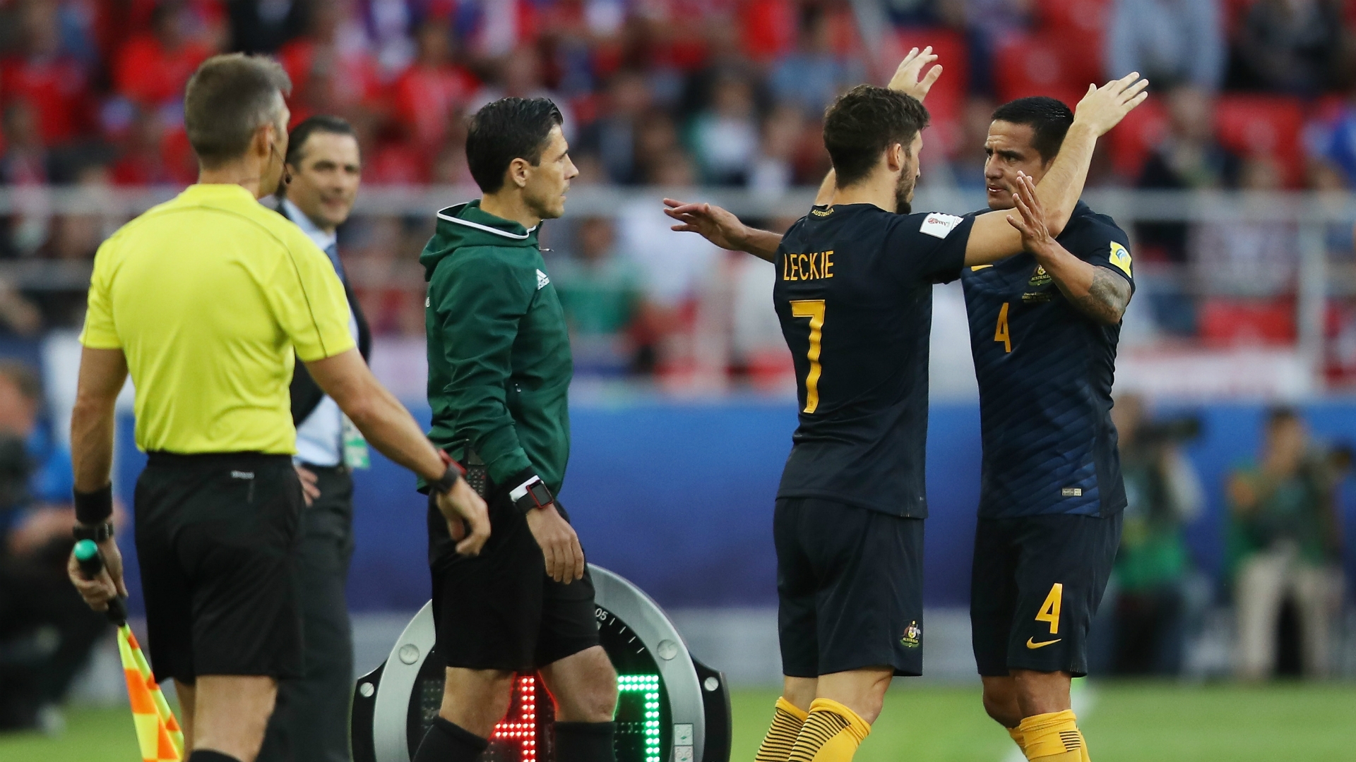 The Australian national team is coached by Angelos Postecoglou, who has enjoyed a successful career in the Australian league. Cahill says he strongly believes in the manager's methods.