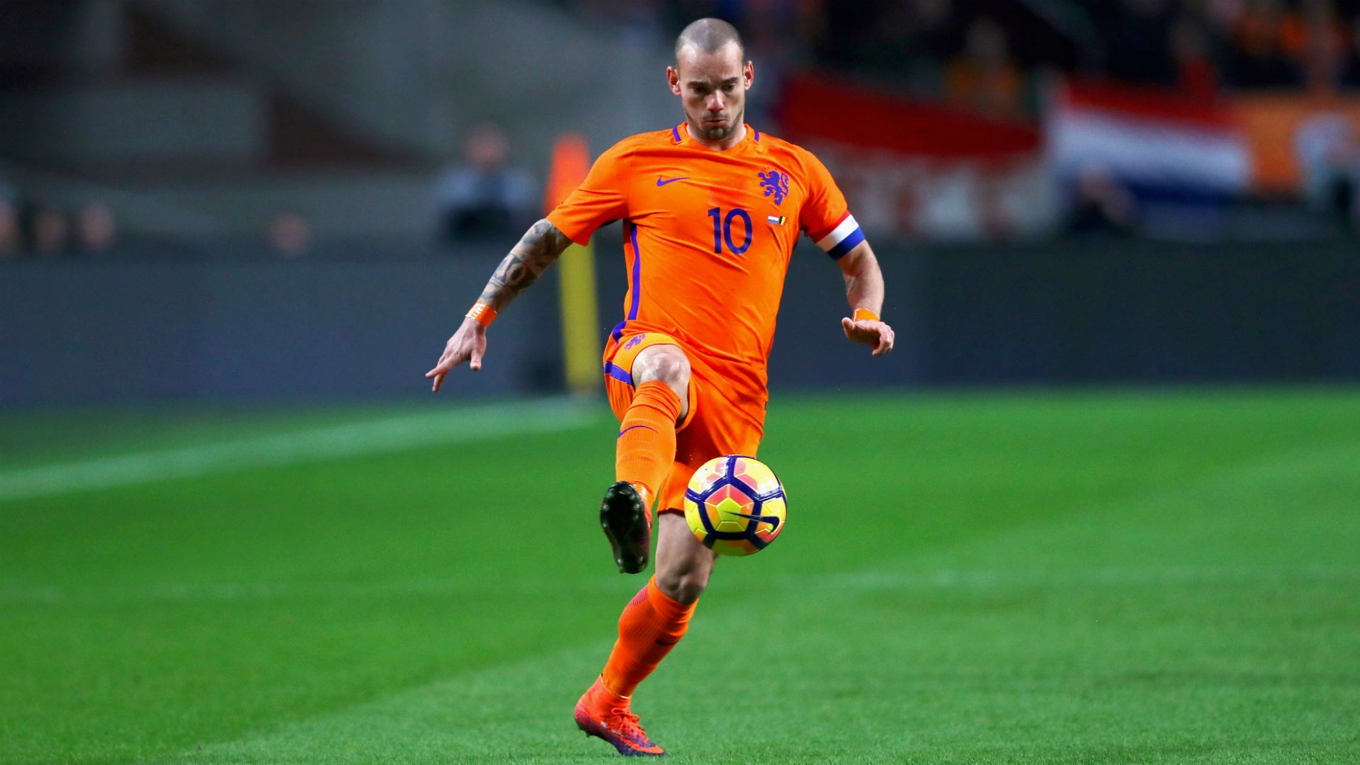 Sneijder played in Turkey for five seasons, winning two Super Lig trophies in the process.