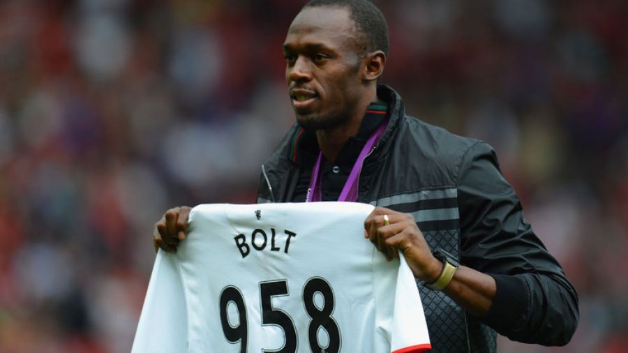 United super-fan Usain Bolt talks about Lukaku's transfer