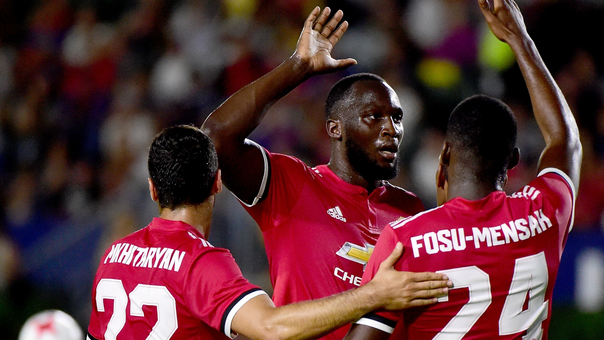  "The manager has a masterplan and we are following his plan," Lukaku says. 