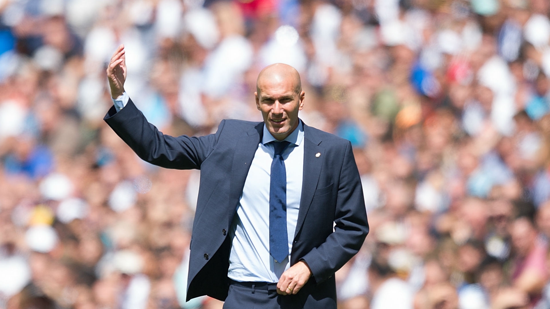 Zinedine ZIdane - manager of Champions League winners Real Madrid