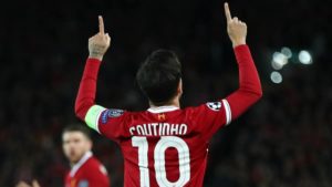 Coutinho man of the match in Liverpool's victory over Spartak