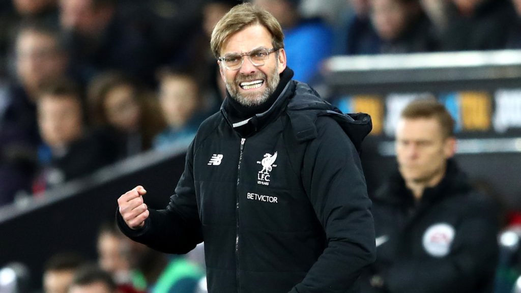Jurgen Klopp angry with defeat Swansea victory over Liverpool