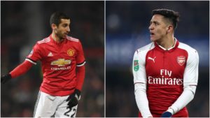 mkhitaryan and sanchez ready for transfer switch