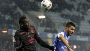 Mario Balotelli playing for Nice