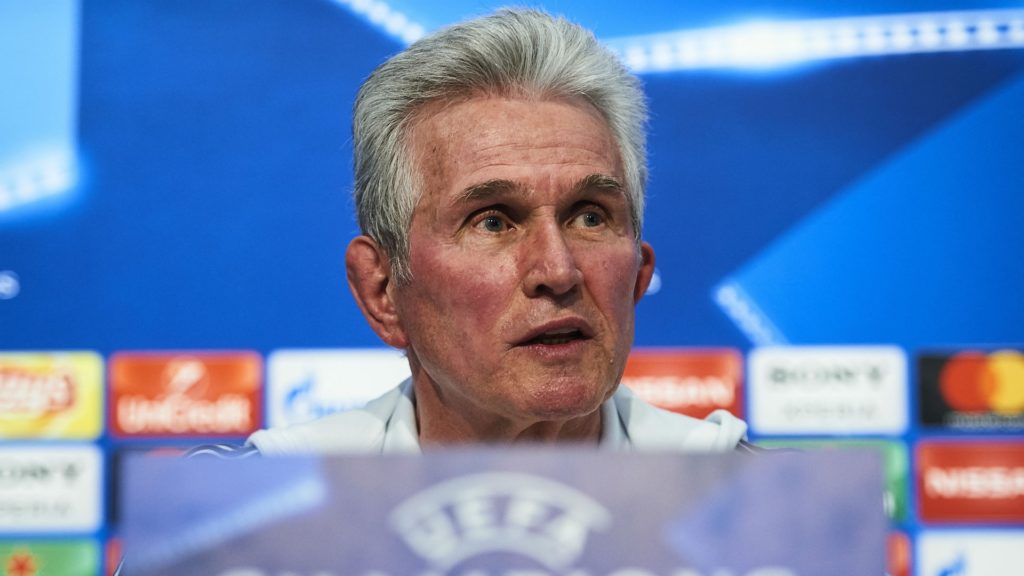 Jupp Heynckes - manager of Bayern, together with Real Madrid, one of the big winners of last night's ga,es