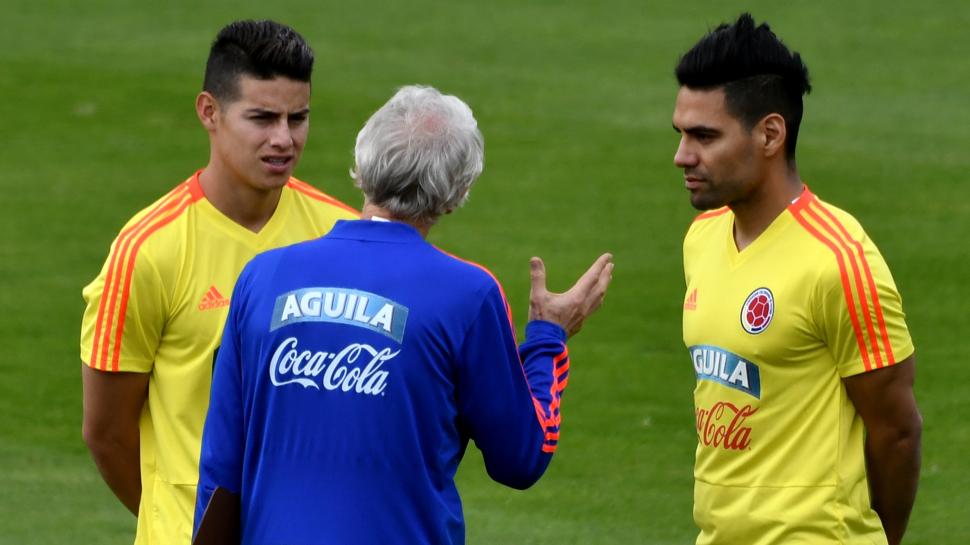 James Rodriguez and Falcao - Colombia