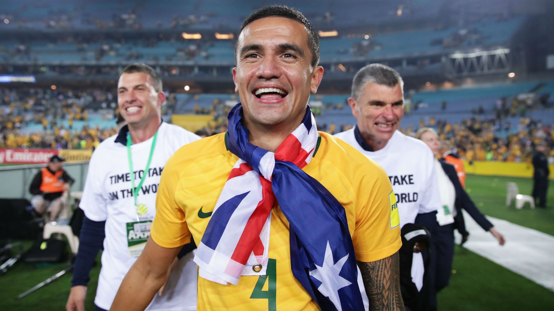 Tim Cahill - Australia's captain