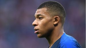 Kylian Mbappe, France's hero in their match against Iceland