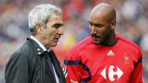 raymond domenech once sent nicolas anelka home from the world cup following France players' request