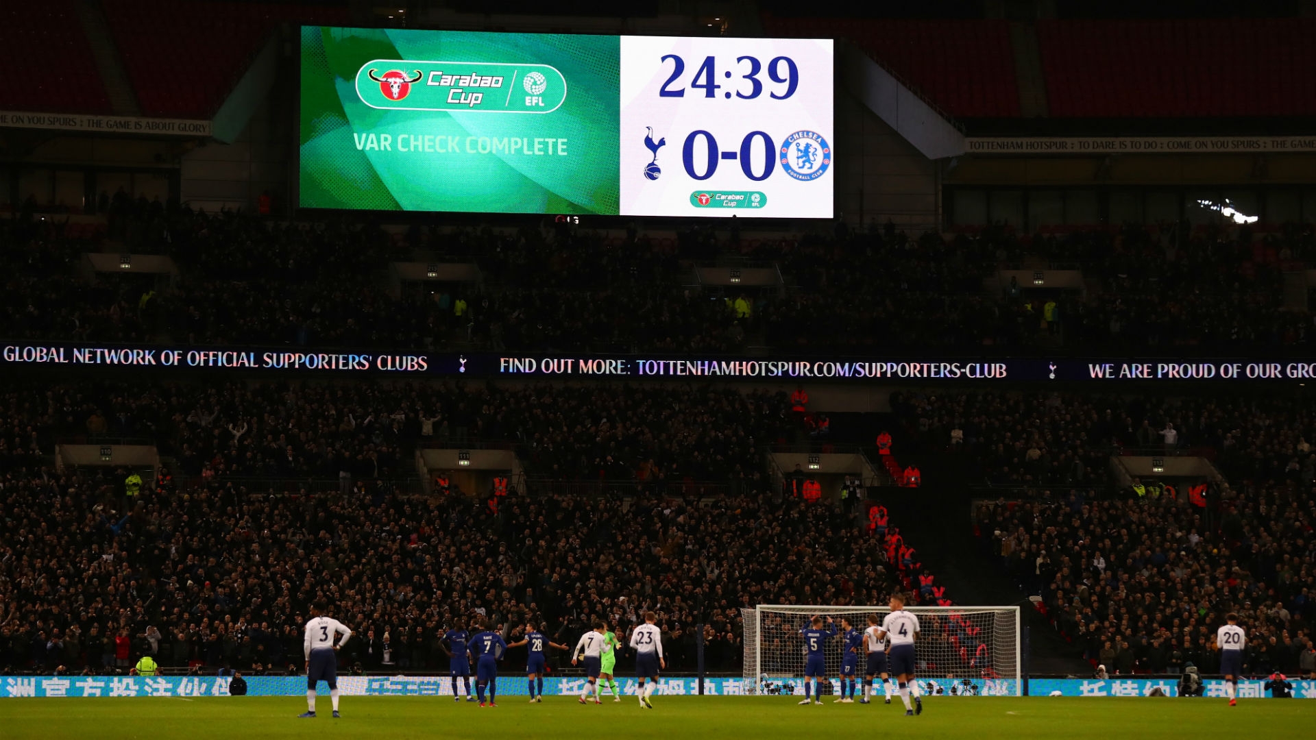 wembley - chelsea vs. tottenham