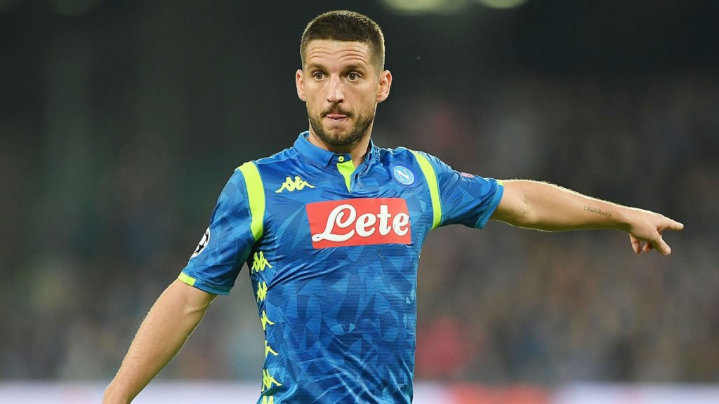 Dries Mertens of Napoli, one of Serie A top goalscorers and assists providers