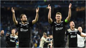 Lind, De Ligt, Ajax Amsterdam - Fantasy football Champions League in FootballCoin