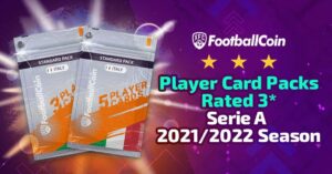Player card packs rated 3* – Serie A 2021/2022 season