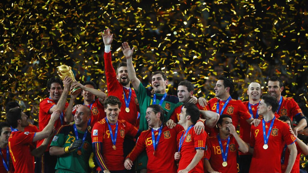 spain world cup all-time
