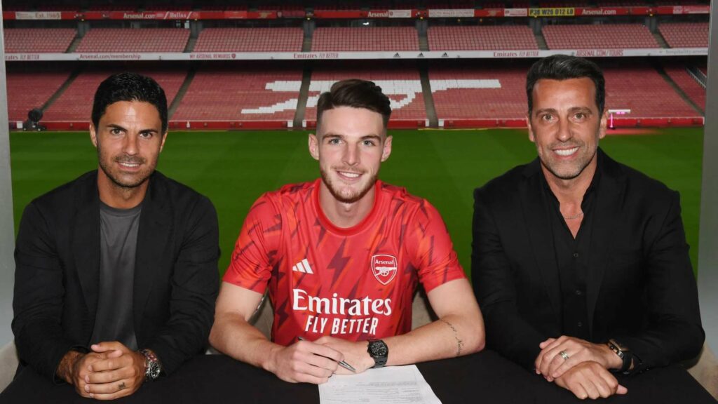 Completed Transfer News declan rice arsenal