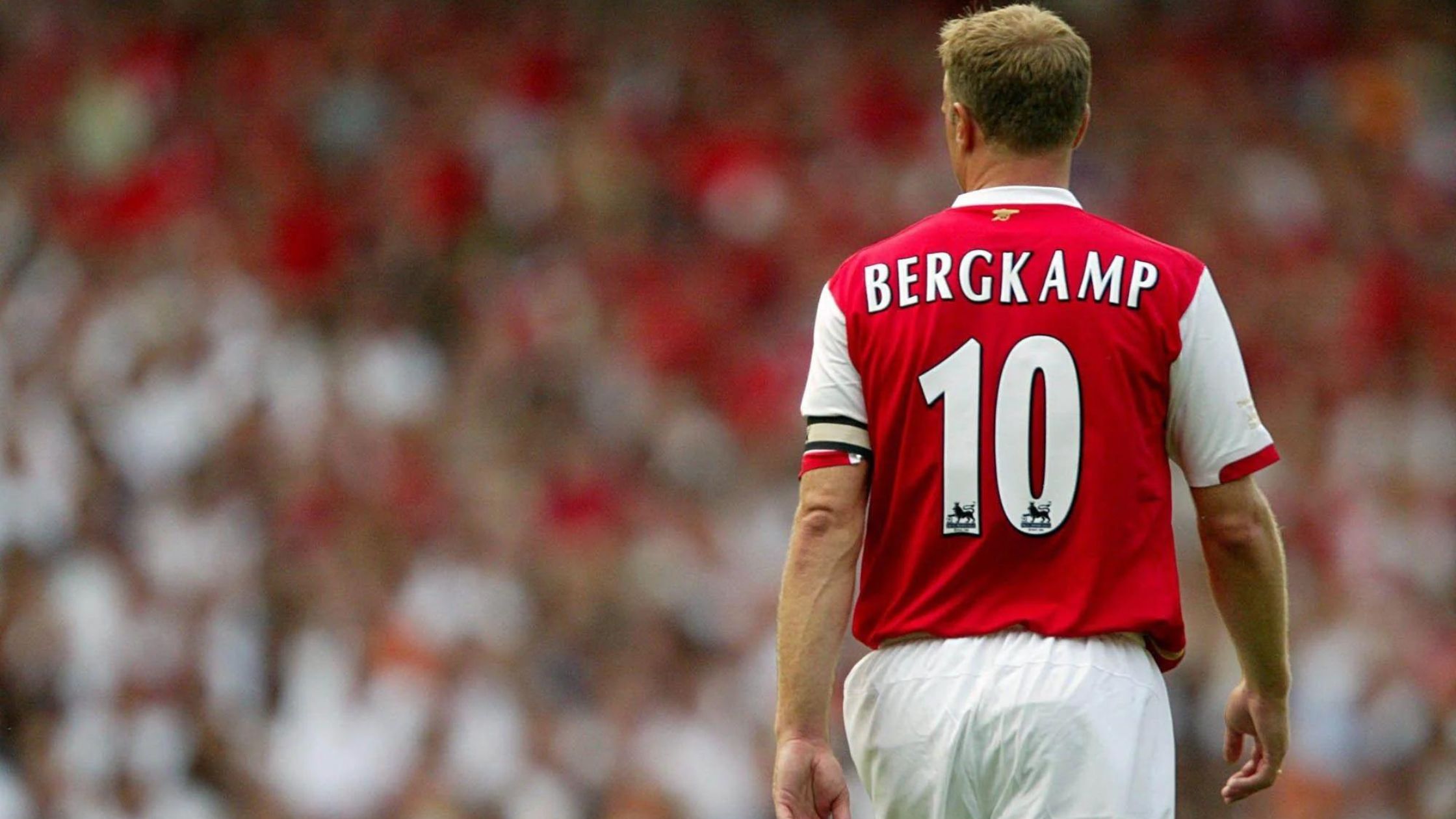 Dennis Bergkamp Arsenal Second Striker