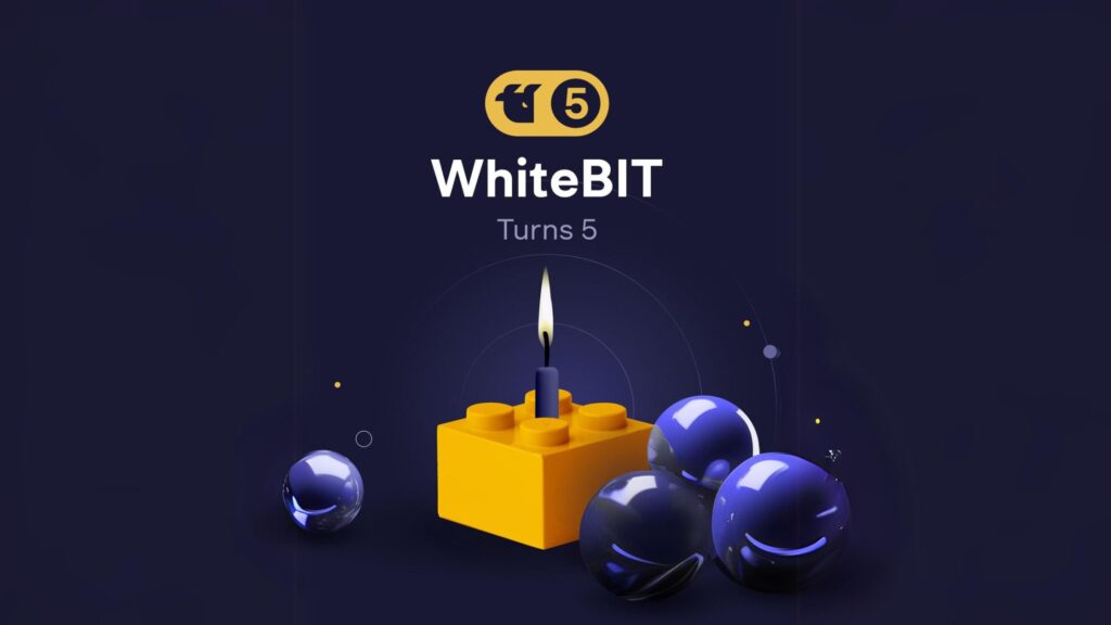 WhiteBIT Celebrates Its Fifth Year Anniversary